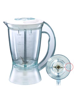 Generic Spare Part Blender Jug 1 Liter Compatible With Moulinex Model Optiblend 2000  - Image 1