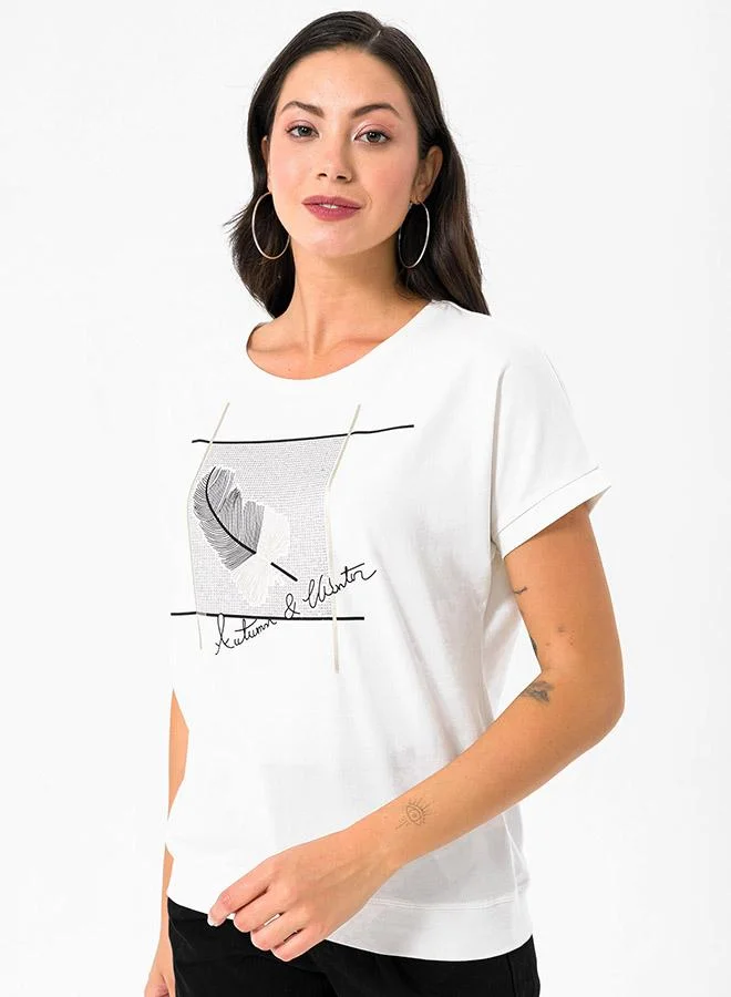 فيليكس هاردي Crew Neck Basic Tshirt