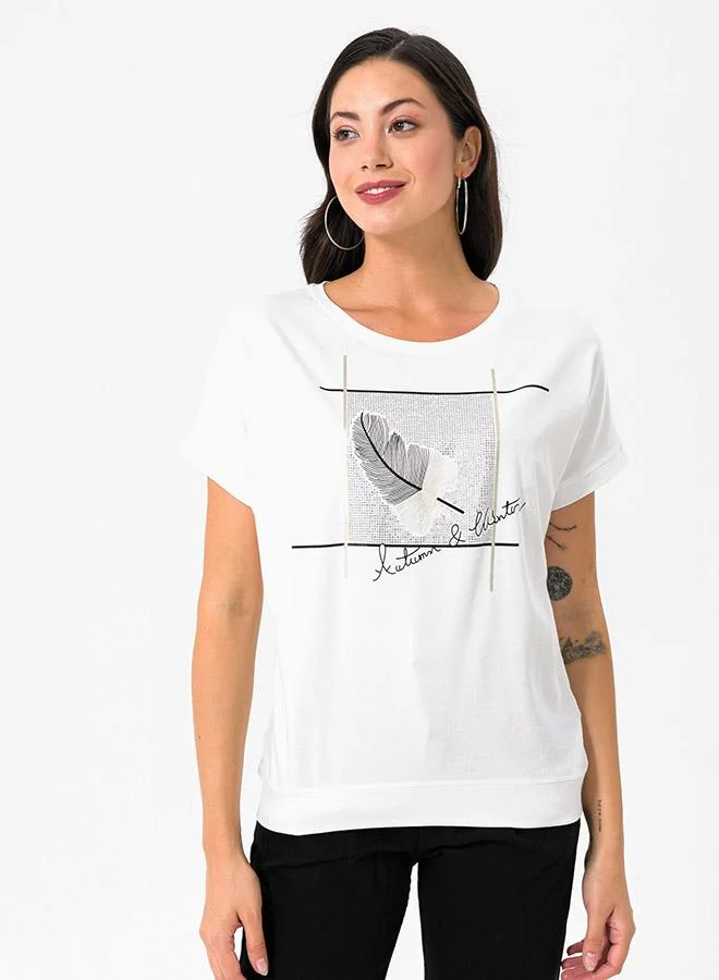 فيليكس هاردي Crew Neck Basic Tshirt