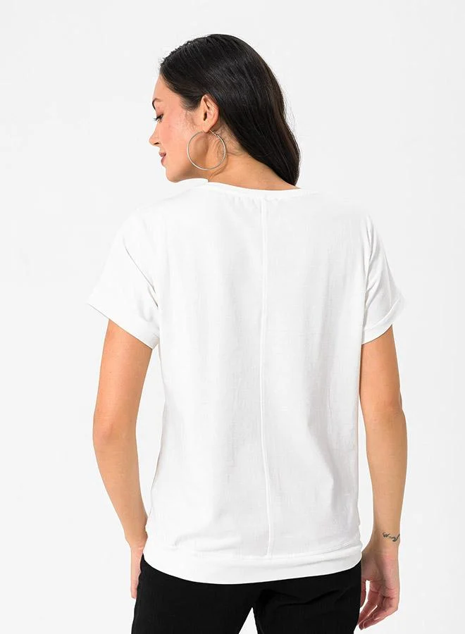 فيليكس هاردي Crew Neck Basic Tshirt