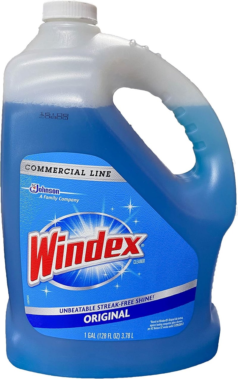 Windex S C Johnson 12207 Gallon Pro Refill - Original Streak-Free Glass Cleaner - Image 1