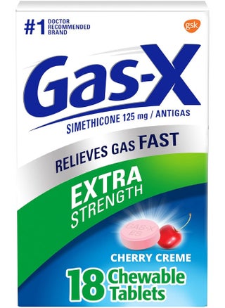 Gas-X Extra Strength Chewable Gas Relief Tablets with Simethicone 125 mg, Cherry, 18 Count - pzsku/Z15B3FC631D0CE898DCC2Z/45/1748292045/b422fa7f-0005-4c3b-bfe2-efc96d98df0a