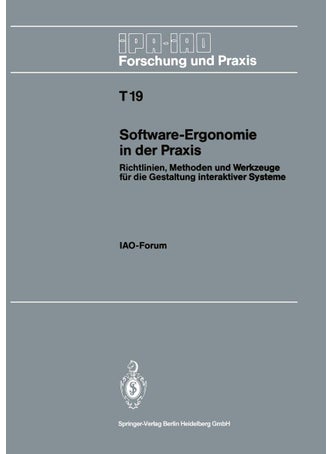 Software-Ergonomie in der Praxis: Richtlinien, Methoden und Werkzeuge für die Gestaltung interaktiver Systeme - pzsku/Z15B43ECAB6BC288D2D32Z/45/1749041516/06f583a2-a0ff-499b-942f-a8c4f43efd57