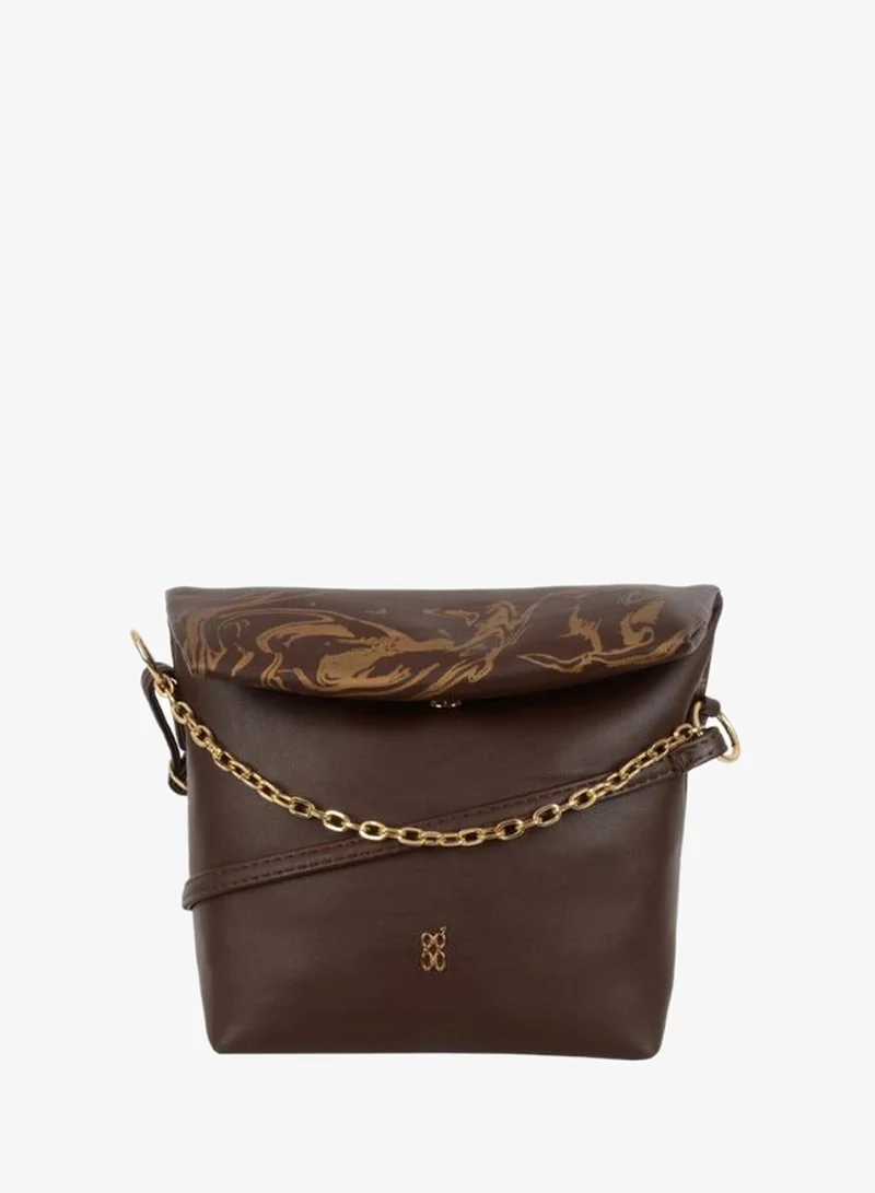 باجيت Baggit Women Brown Sling Bag Small Size | Ladies Stylish Casual Cross Body Purse Handbag