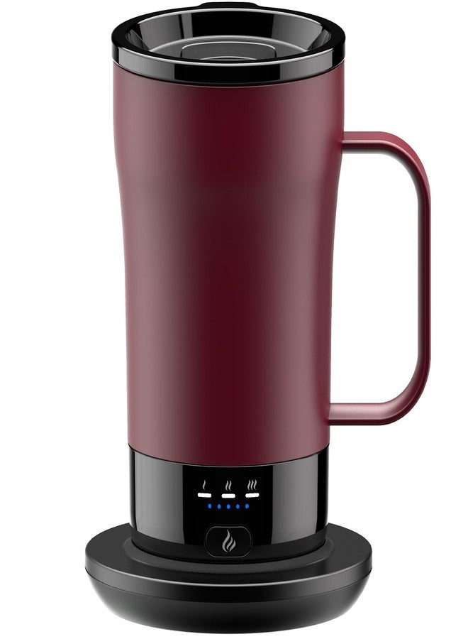 PUSEE Self-Heating Coffee Mug, 14oz Heated Coffee Mug - Rechargeable Temperature Control Coffee Mug Keep Coffee Hot, Smart Mug Great Gift for Coffee Lovers & Slow Sippers - Image 1