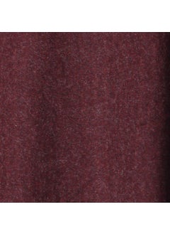 Generic Winter Rabbit Fur Collar Knit Poncho Plus Size Cardigan Women wine red  - Image 1