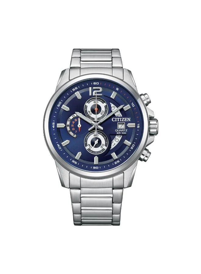 CITIZEN Men's Stainless Steel Strap QUARTZ MEN Watch AN3690-56L - 44 mm