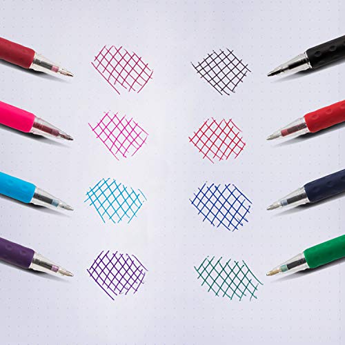Pentel قلم حبر جاف بنتل R.S.V.P.، خط متوسط، حبر بنفسجي، عبوة 2 (BK91BP2V) - Image 3