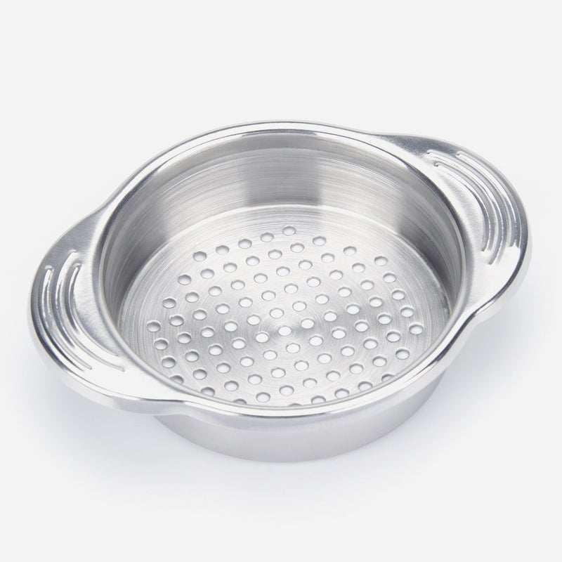 Wishdirect Tuna Strainer Press  Tuna Can Strainer Food-Grade Stainless Steel Canning Colander For Regular-Size And Wide-Necked Tunas 1 Pack - Image 2