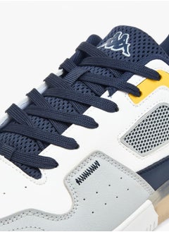Kappa Men's Colourblock Sneakers with Lace-Up Closure  - Image 4