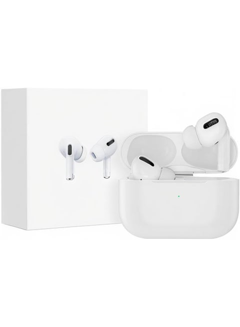 Wireless Earbuds Bluetooth 5.3 Headphones Noise Cancelling Air Buds Pods 3D Stereo Ear pods in-Ear Ear Buds with Deep Bass Earphones Sport Headsets for Android/Samsung/Apple iPhone White