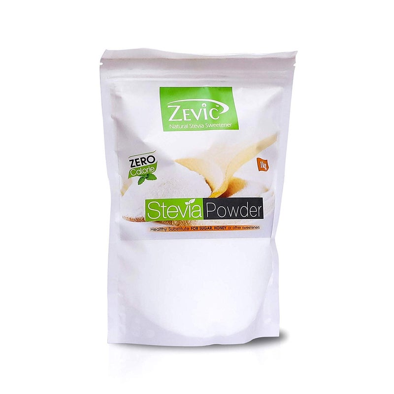 Zevic Stevia Sugar Free | Zero Calories Stevia Powder | Vegan & Keto | 100% Natural Sweetener Powder | Natural Sugar Substitute | Diabetic Friendly Sugarfree Sweetener - 1kg - Image 5