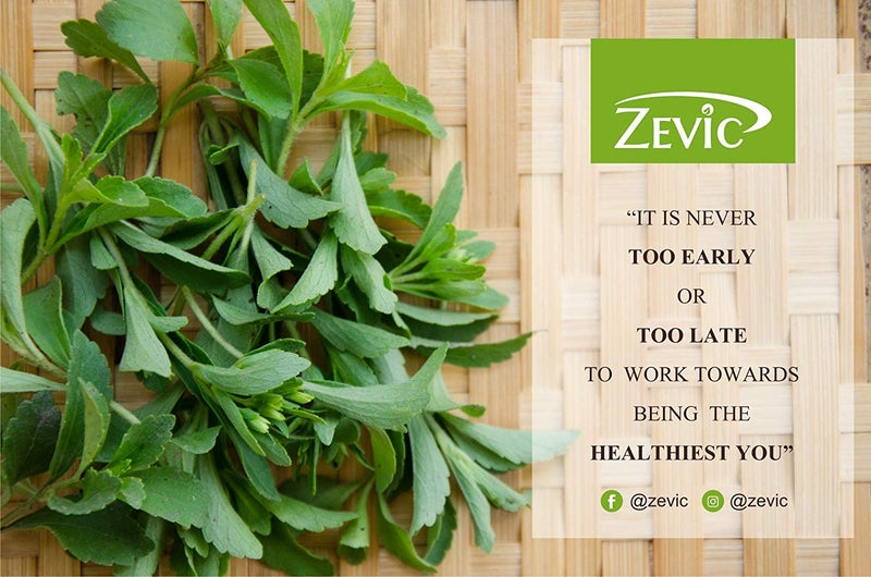 Zevic Stevia Sugar Free | Zero Calories Stevia Powder | Vegan & Keto | 100% Natural Sweetener Powder | Natural Sugar Substitute | Diabetic Friendly Sugarfree Sweetener - 1kg - Image 4