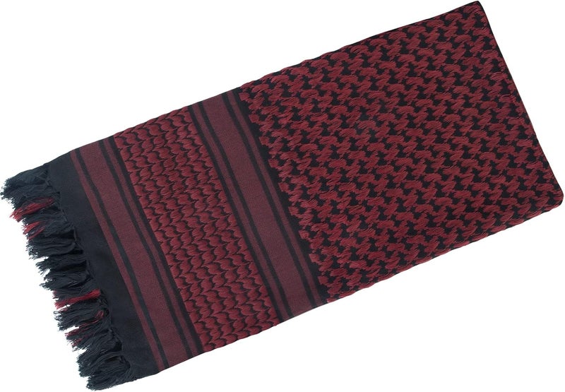 Aonal Store Military Shemagh Tactical Desert Scarf, 100% Cotton Keffiyeh Neck Head Scarf Wrap for Men Women - Image 4