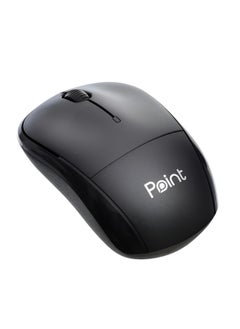 Generic POINT PT-325 Wireless Mouse - 2.4 GHz Technology - Ergonomic Design - 1200 DPI Precision - 15M Range-BLACK  - Image 1