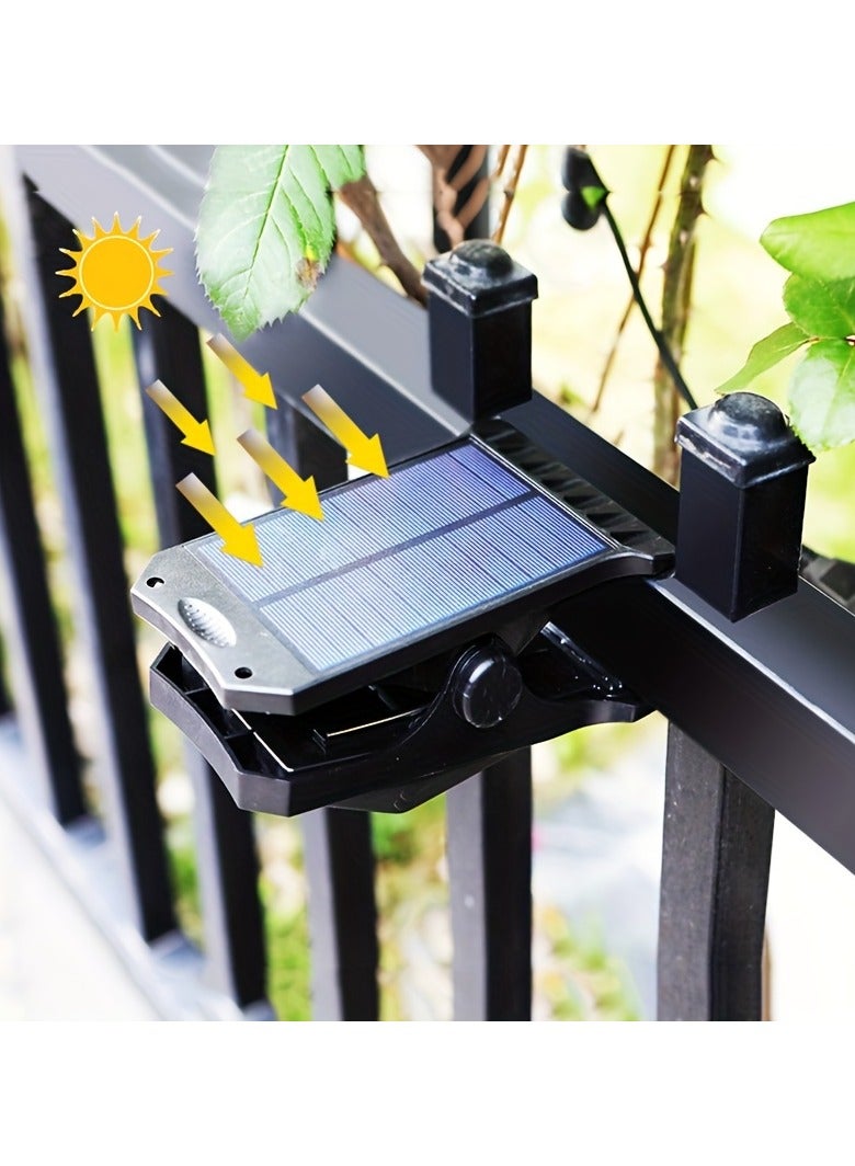 ارواق مصابيح استشعار الحركة الخارجية بالطاقة الشمسية، 45 مصباح LED، قابلة للتثبيت في 4 أوضاع إضاءة مع بطارية ليثيوم 1500 مللي أمبير في الساعة للفناء والشرفة والجدار والمرآب والطوارئ، لا تتطلب التركيب - Image 2