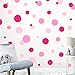 Create-A-Mural Pastel Polka Dot Wall Decals -Girls Room Decor Stickers Living Room Bedroom, Bathroom, Playroom, Baby - Image 2