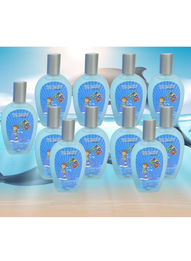 تي أر آي 11 قطع عطر سي باشون للأطفال 85 مل EDP - Image 1