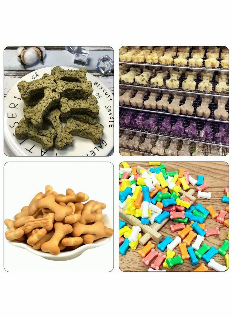 Barakah Food Grade Silicone Puppy Treat Molds, Dog Paw and Bone Mold, Non-stick Ice Cube Mould, Jelly, Biscuits, Chocolate, Candy Baking Mold - Image 5