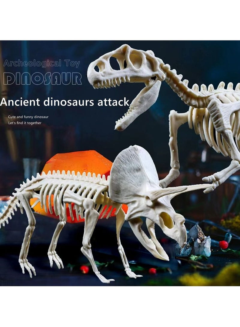 Cool Baby COOLBABY Kids Dinosaur Digging Kit, Dinosaur Fossil Digging Kit Jurassic Park Toy Boy Toys 6-12 Years Old, DIY Science Kit Educational Toys for Kids… - Image 5