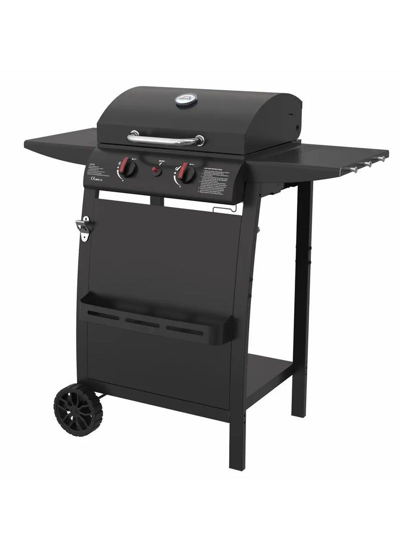 Grill Mark - Heavy Duty Barbecue Grill, 2 BBQ Gas Burners, built-in thermometer BBQ Grill - Image 1