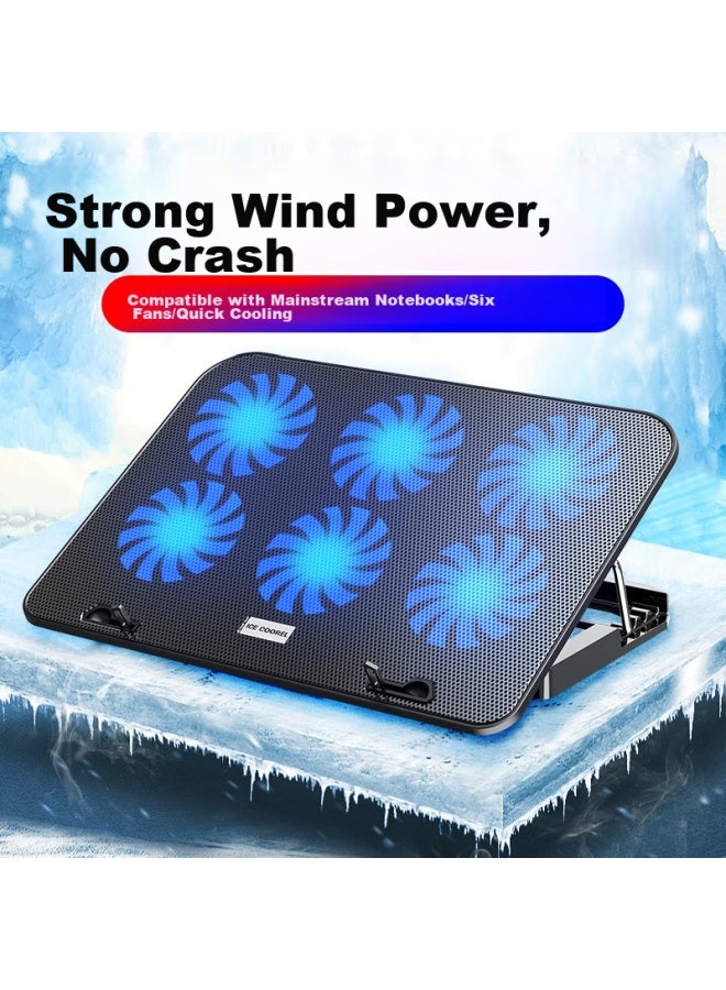Ice Coorel A9 Laptop Cooling Pad With Screen Compatible With Lenovo/dell/apple/thinkpad - Image 5
