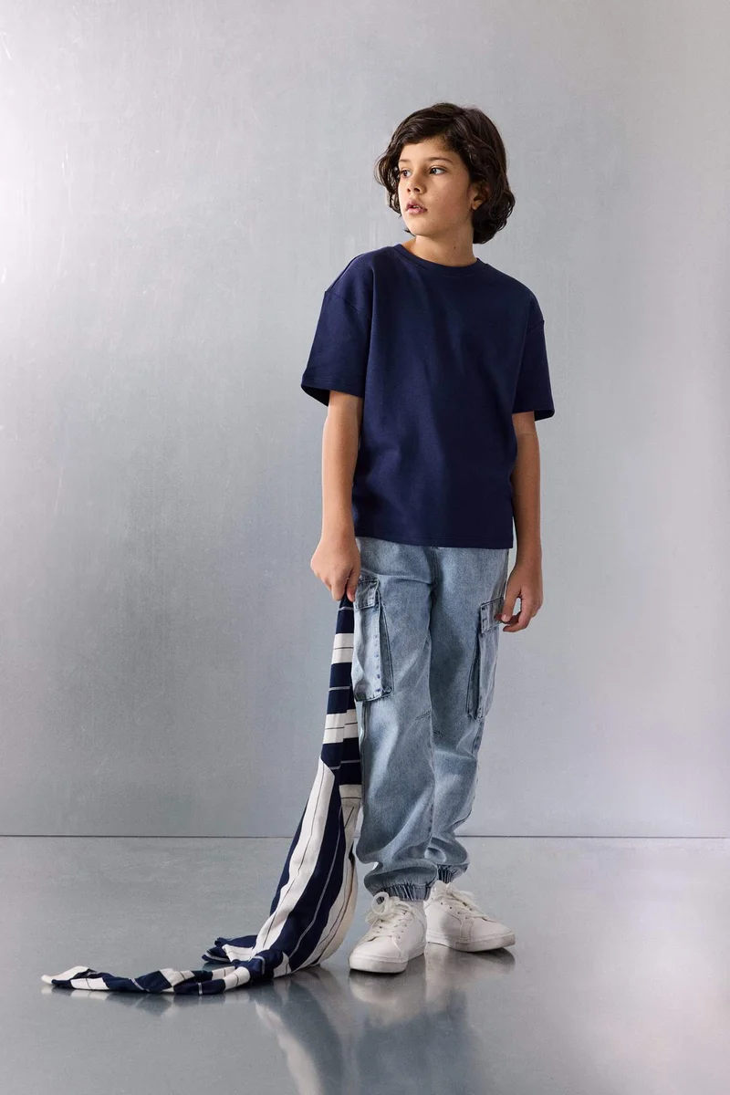 DeFacto Boy Premium Oversize Thick T-Shirt