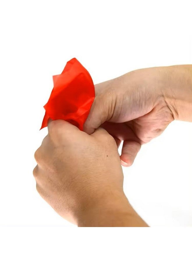 MilesMagic Magician'S Plastic Thumb Tip With Silk Gimmick | Close Up Fake Thumb Vanishes Hanky Trick | Appearing Disappearing Street Or Stage For Real Invisible Finger Magic Tricks - Image 3