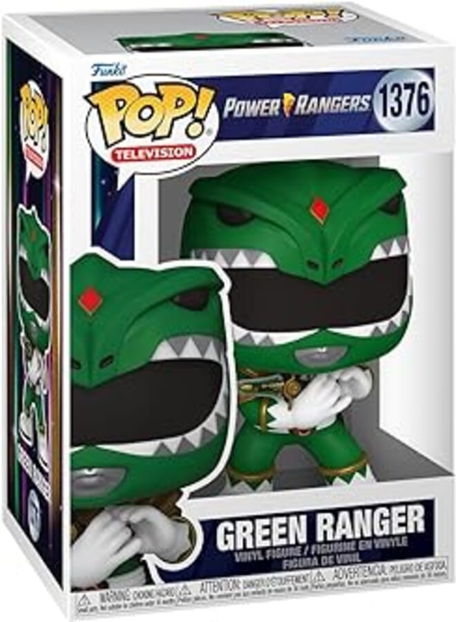 Funko POP! TV: Mighty Morphin Power Rangers 30th - Green Ranger - Power Rangers TV - Collectable Vinyl Figure - Gift Idea - Official Merchandise - Toys for Kids & Adults - TV Fans assorted shapes