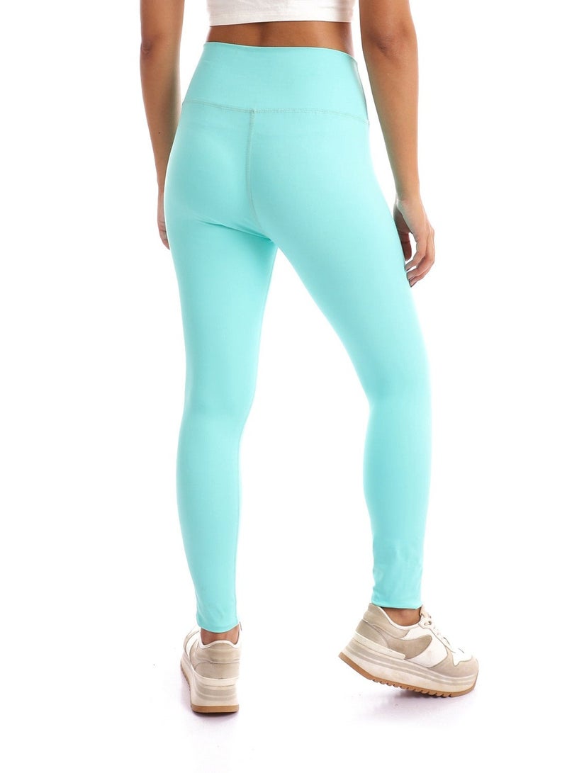 Doe Plain Sportive Stretch Leggings Activewear Sportswear Womens Legging Gym Legging - Image 2
