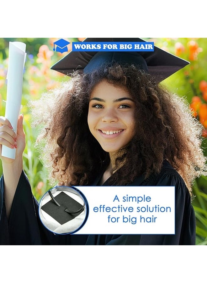 MIRFA Graduation Cap Headband, Firm Anti-Fall Hair Band for Graduation Cap - Image 3