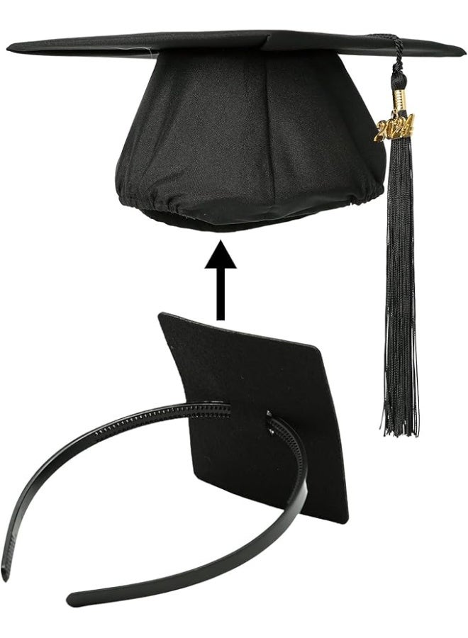 MIRFA Graduation Cap Headband, Firm Anti-Fall Hair Band for Graduation Cap - Image 1