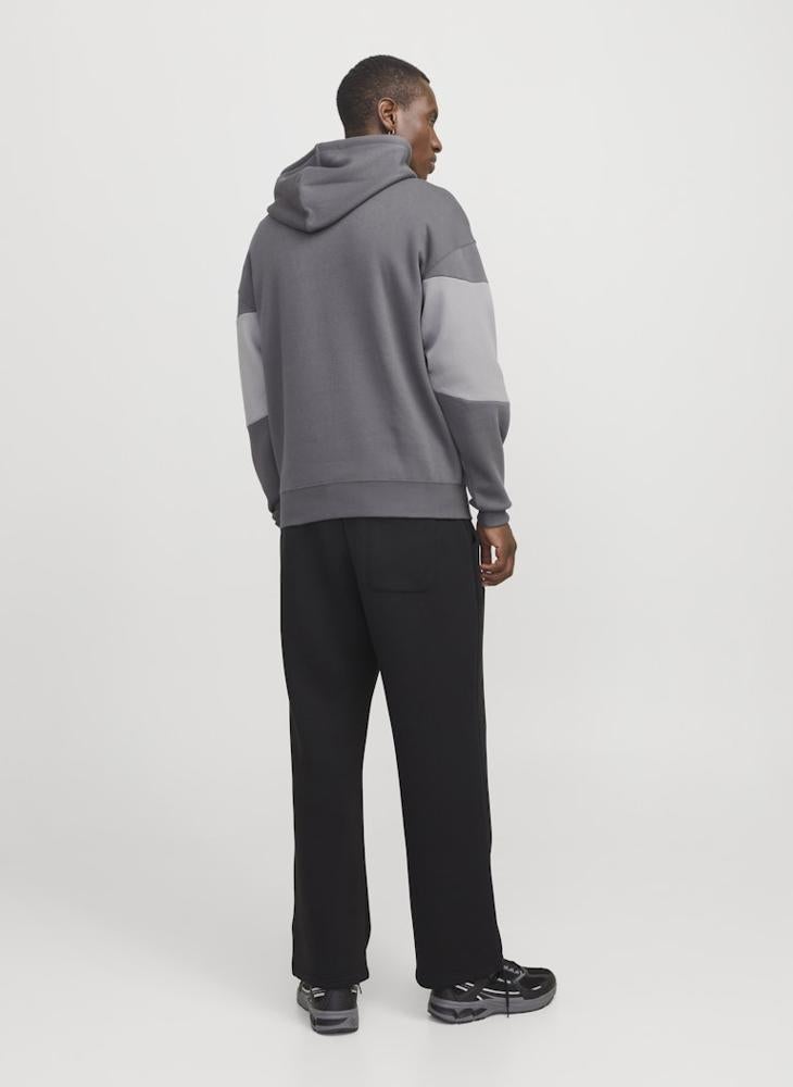 JACK & JONES Graphic Print Pocket Detait Pull Over Hoodie  - Image 2