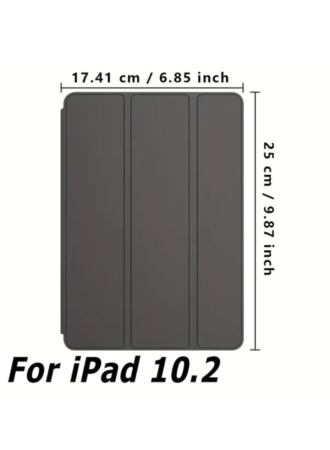 Pink Faux Leather Frosted Protective Case for iPad 10.2 Inch 7th 8th 9th Generation - Image 2