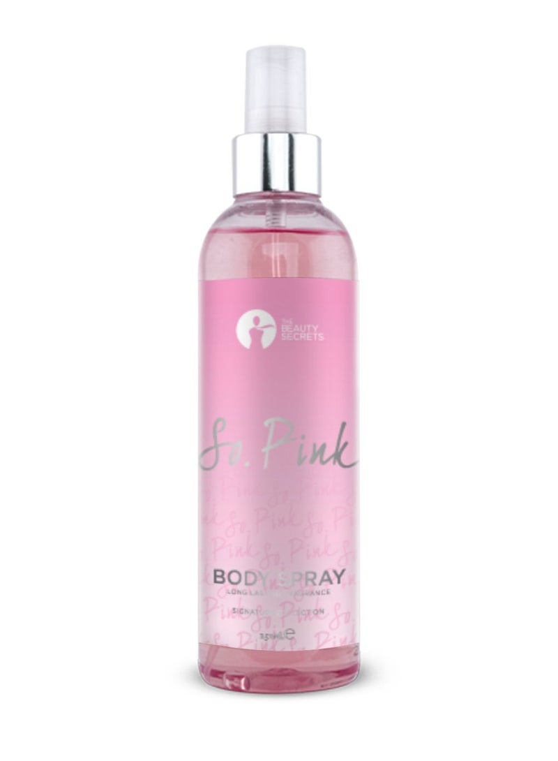 The Beauty Secrets So Bank Body Mist 250ml