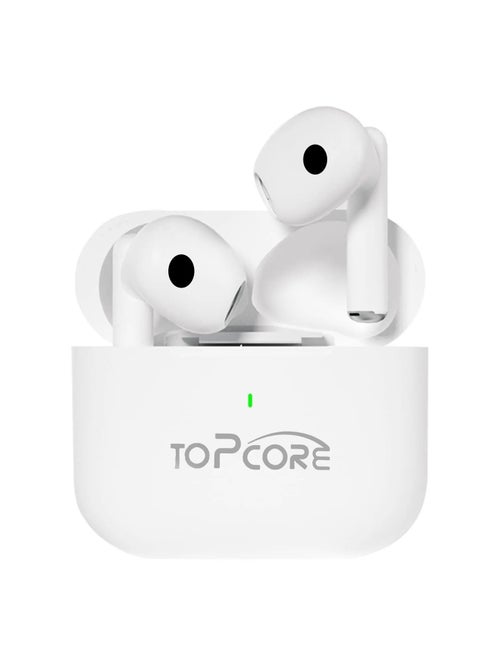 True Wireless Earbuds, In-Ear Bluetooth 5.0 Headphones 4-Mics ENC Clear Call, Bluetooth Earbuds Touch Control 30H Playtime, Light-Weight Earphones