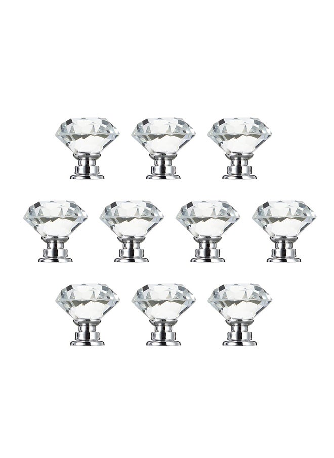 Generic 10-Piece Glass Knobs  - Image 1