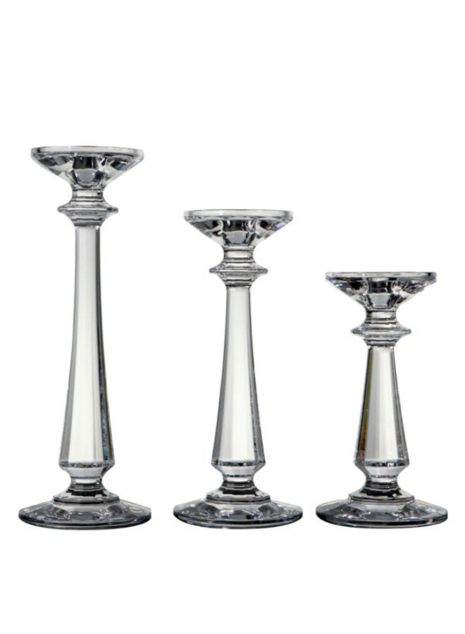 3-Piece London Pillar Candle Holder Set