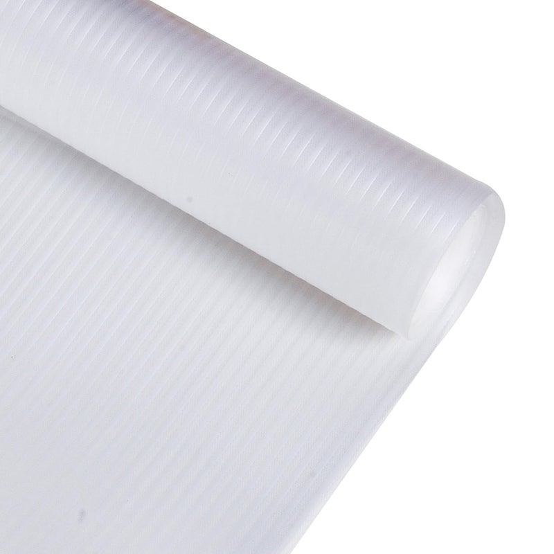 Kuber Industries Shelf Liner PVC Cabinet Shelf Protector Kitchen Liners for Cabinets and Drawers Mat Self Lining Shelf Liner Cabinet Mat 10 MTR White - Image 1