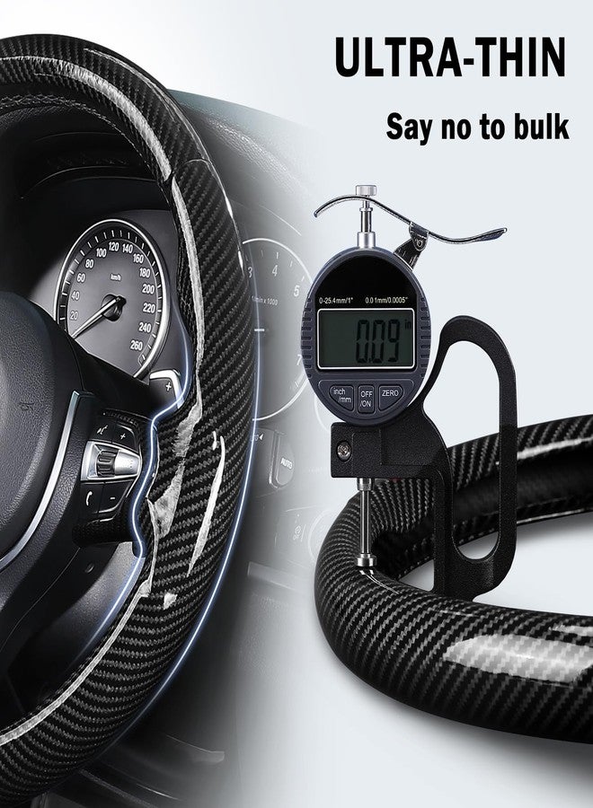 Aotoyou Steering Wheel Cover for BMW X3(2014-2017) X5(2014-2018) 3 Series(2012-2019) 5 Series(2014-2016) 328i 320i 330i 325i 528i 535i 530i 540i M3 2 4 6 Series X4 X6 M2 M4 M5 M6 Accessories (Glossy Black) - Image 5