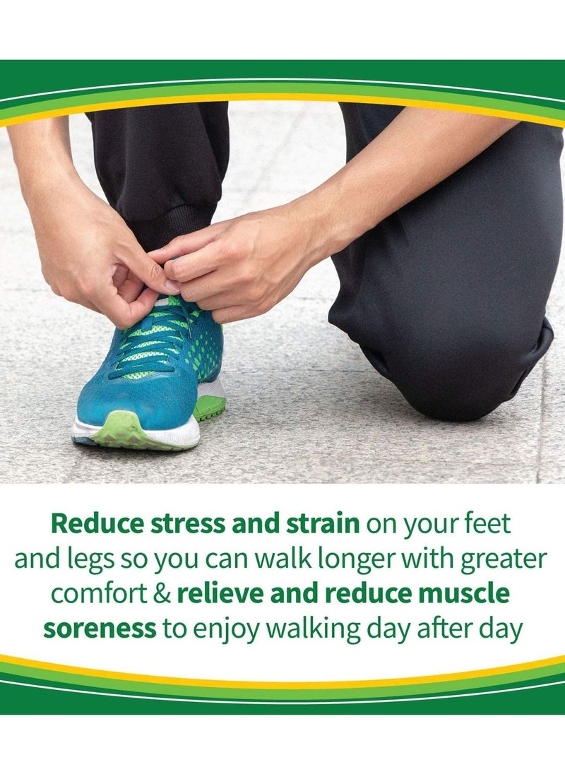 Dr. Scholl's - FITNESS WALKING Insoles. Reduce Stress and Strain on your Lower Body while you Walk and Reduce Muscle Soreness (for Men's 8-14) - Image 1