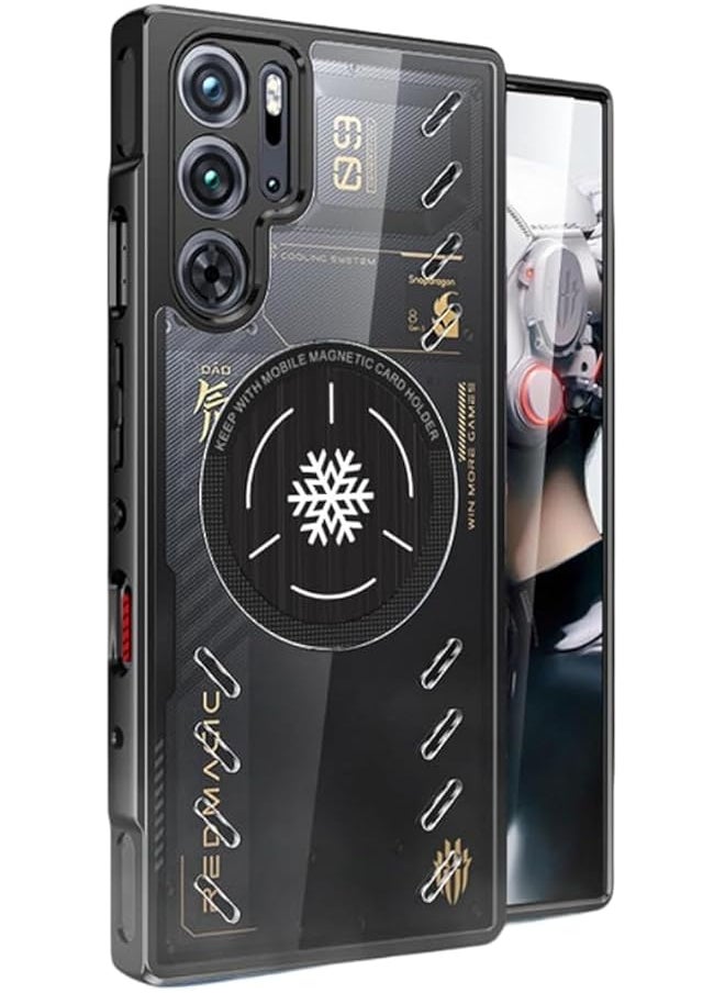 erorex - Compatible With Nubia Red Magic 9 Pro Red Magic 9 Pro Plus Graphene Heat Dissipation Protective Pc Full Cover Anti Drop Esports Casing - Image 1