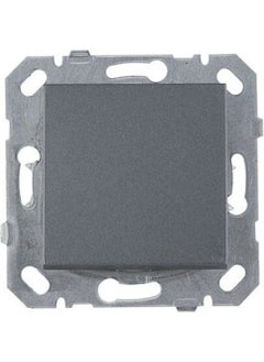 Netelsan Byobu Smoked Single Switch (Excluding Frame) 1 Piece 