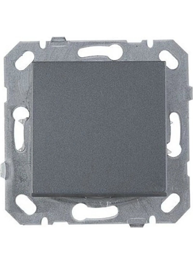 Netelsan - Byobu Smoked Single Switch (Excluding Frame) 1 Piece - Image 1