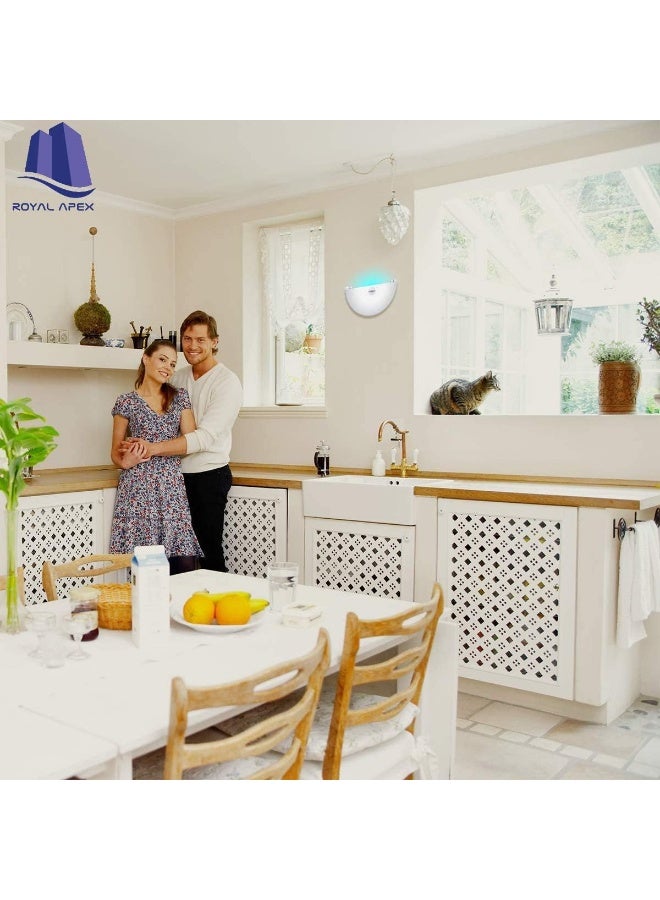 Royal Apex Roska Pest Glue Trap Electric Control System Mosquito Killer And Insect Trap With Adhesive Pad And 8 Watt Uv Lamp Or Ultraviolet Black Light For Bugs Flies Beetles And Moths - Image 5