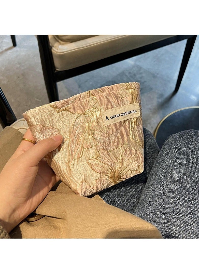 أغوغو_أوريجينال حقيبة مستحضرات التجميل المطبوعة مع إبرة سستة 16 * 15 * 11 سم  - Image 3