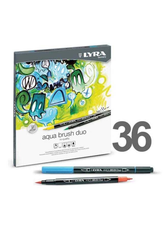Lyra AQUA BRUSH DUO SET OF 36 PCS