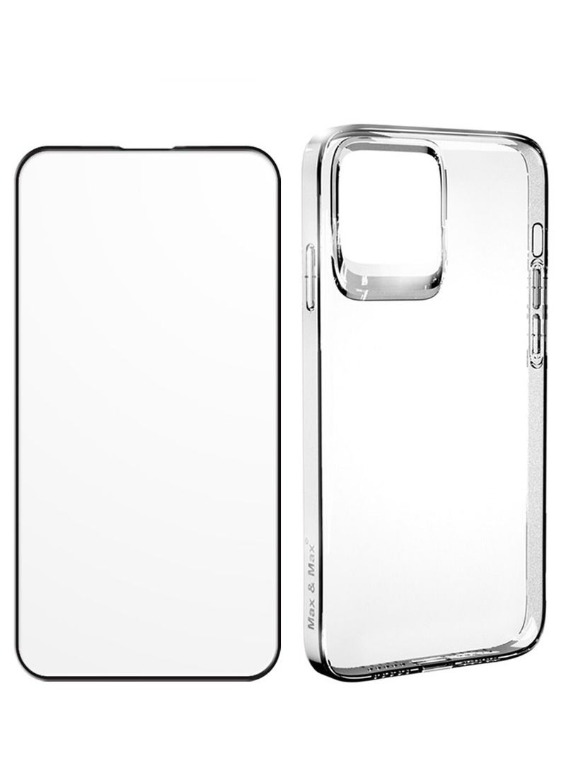 Max & Max Max Max iPhone 14 Pro Max Tempered Glass + Case Bundle  - Image 1