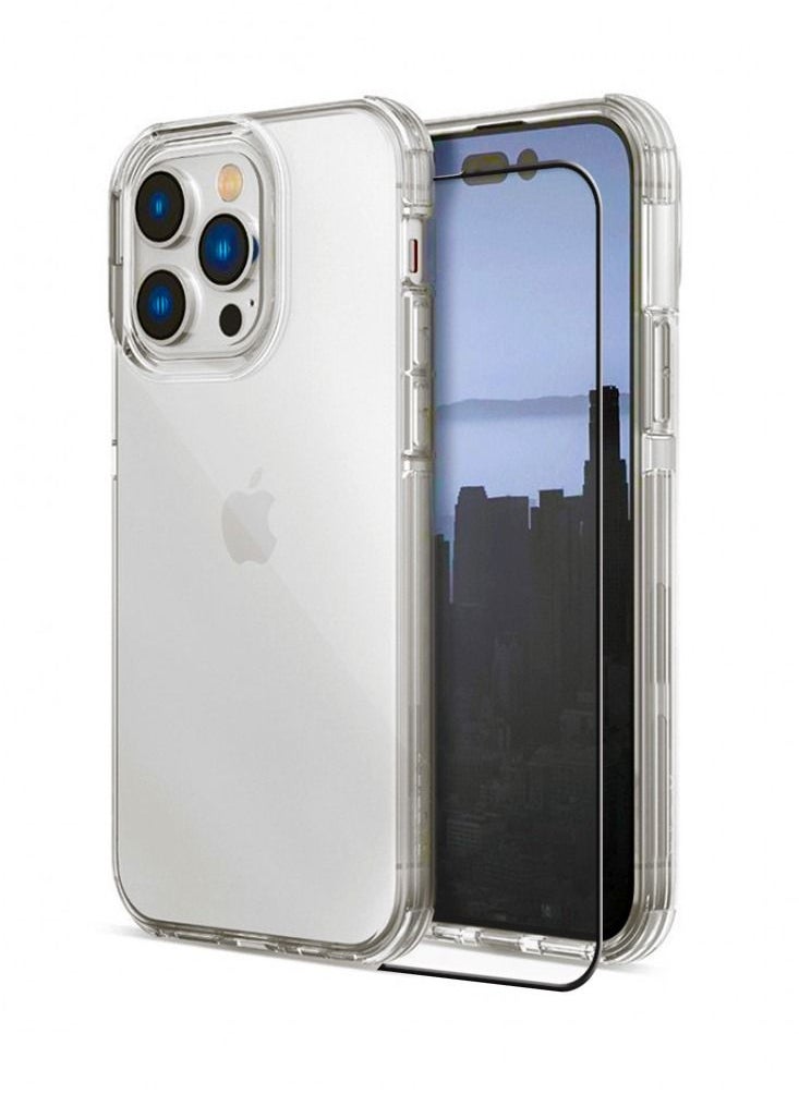 Max & Max Max Max iPhone 14 Pro Max Tempered Glass + Case Bundle  - Image 2