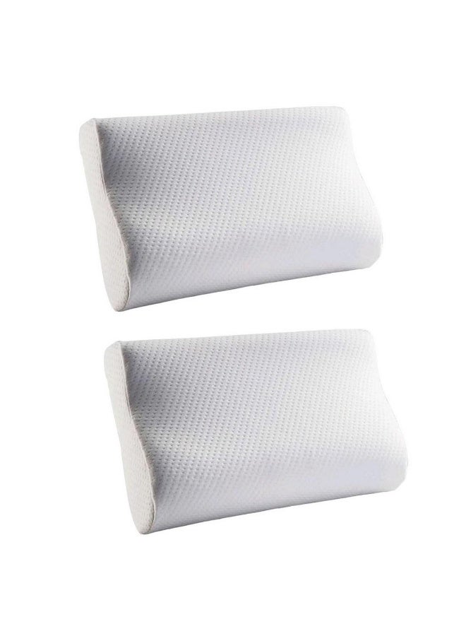 Medical Memory Foam Pillow - 2 Pieces - Image 1